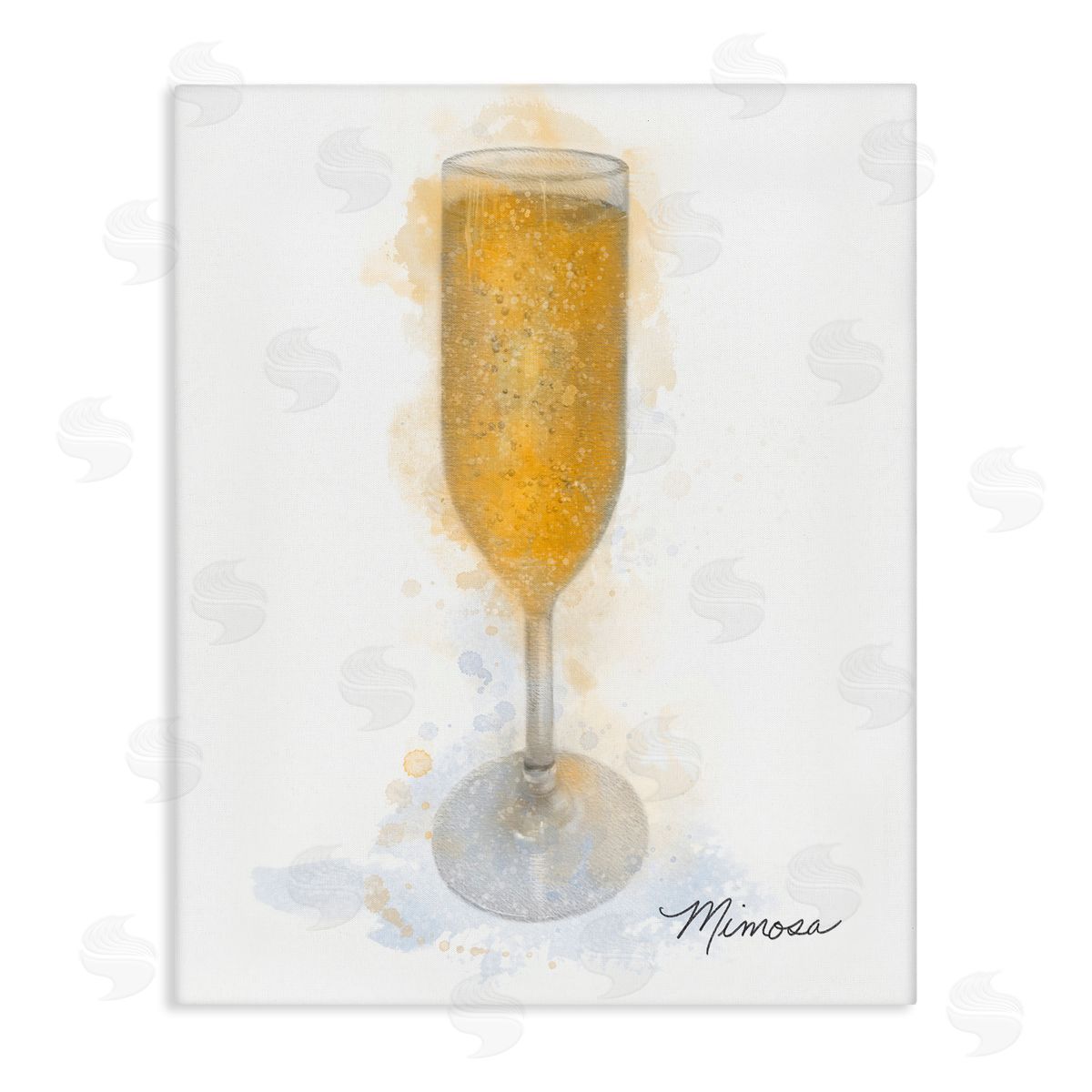 Gleaming Mimosa Glass Canvas Wall Art, Home Decor by Matthew Piotrowicz