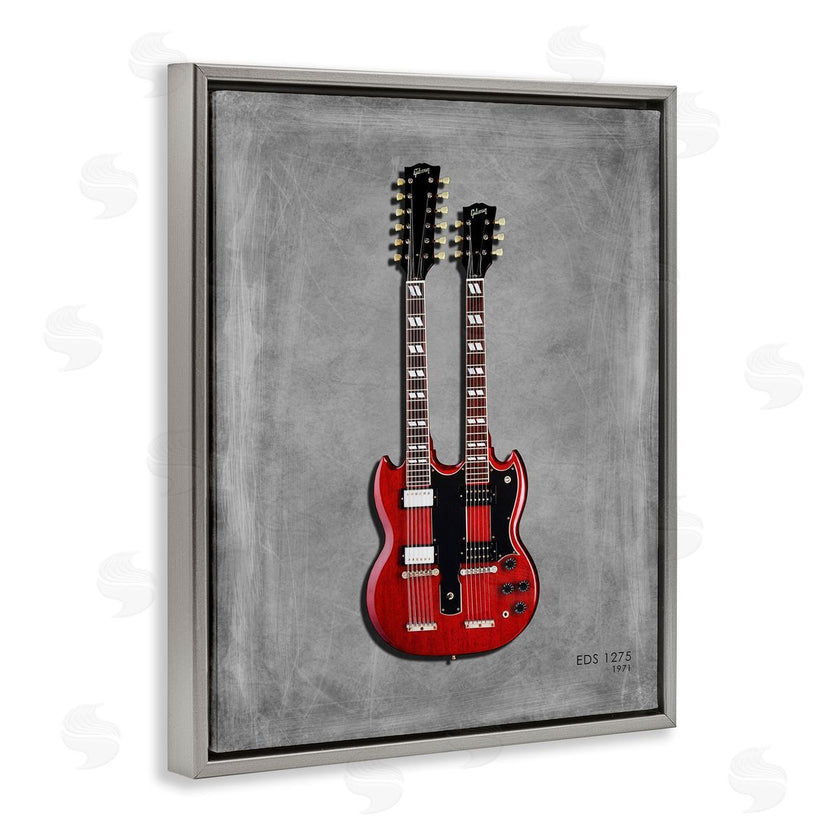 Mark Rogan | Red Double Neck Guitar