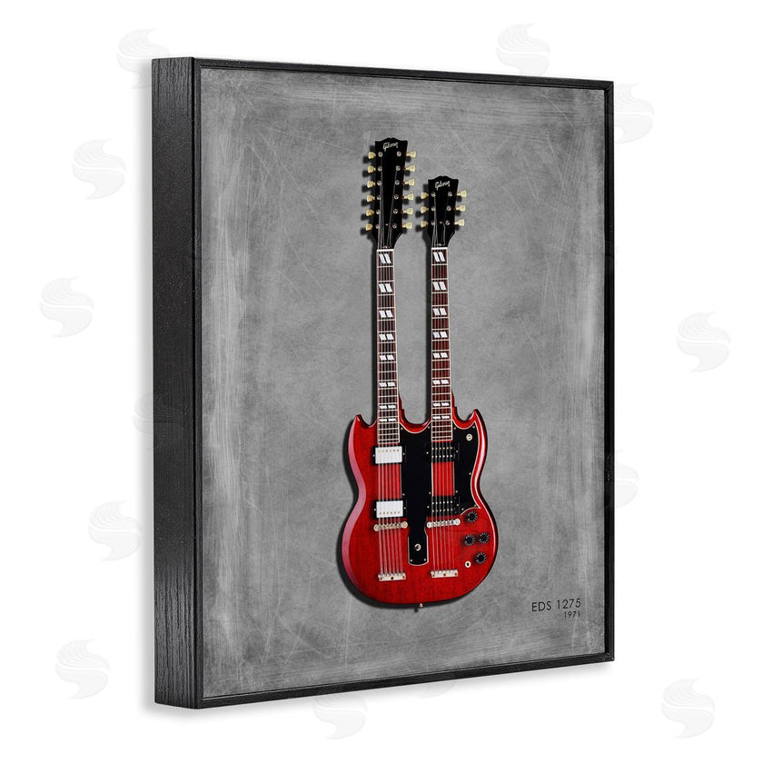 Mark Rogan | Red Double Neck Guitar
