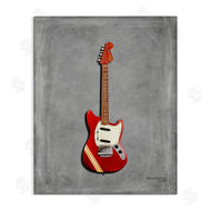 Mark Rogan | Red Guitar on Grey