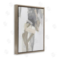 Rachel Springer | Elegant Grey & Beige Streaks