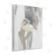 Rachel Springer | Elegant Grey & Beige Streaks