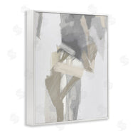 Rachel Springer | Elegant Grey & Beige Streaks