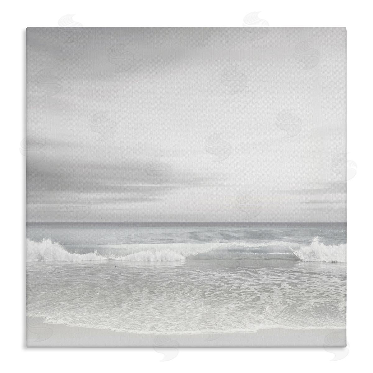 Soft Peaceful Beach Waves Canvas Wall Art, Home Decor by Maggie Olsen