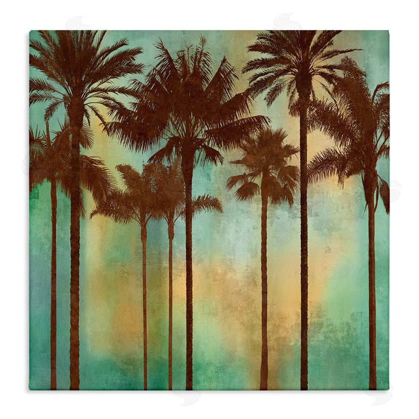 John Seba | Palm Trees over Gradient