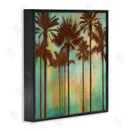 John Seba | Palm Trees over Gradient