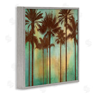 John Seba | Palm Trees over Gradient