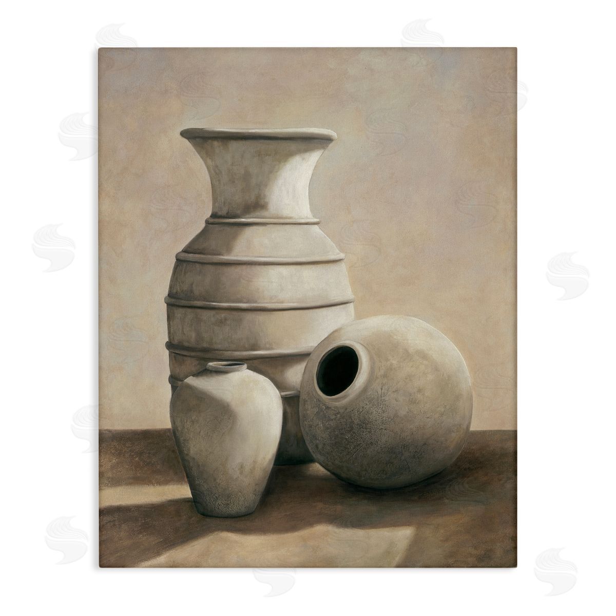 Traditional Vessels Still Life Canvas Wall Art, Home Decor by André Mazo
