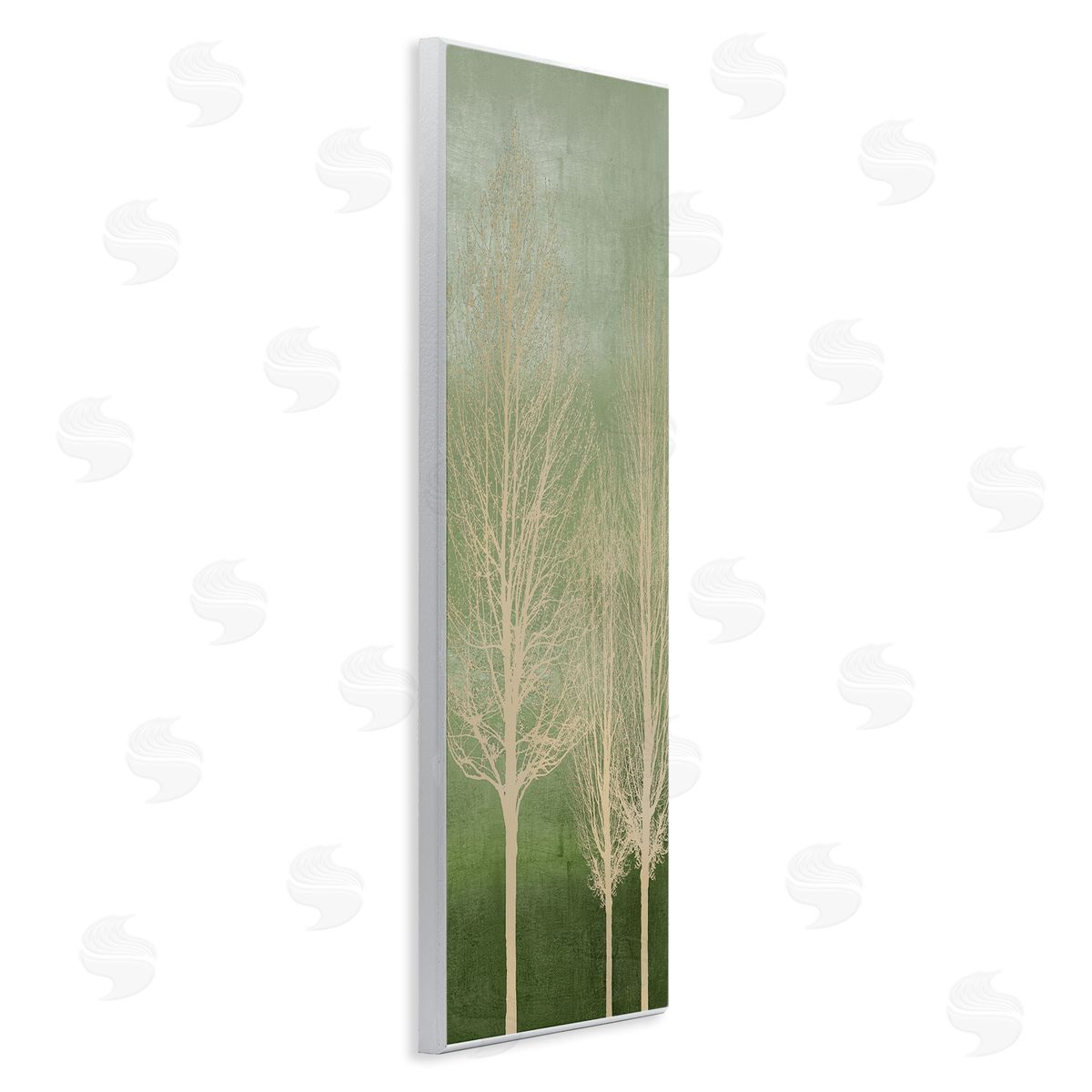 Tree Over Ombre Wood Plaque Wall Art, Home Decor by Kate Bennett