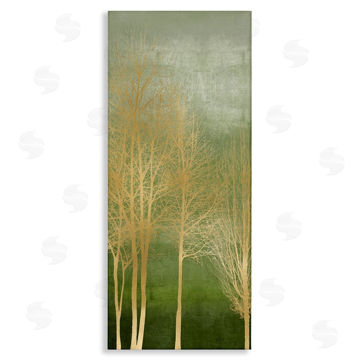 Minimal Gold Branches Canvas Wall Art, Home Decor by Kate Bennett