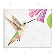 Stephanie Fielden | Hummingbird & Bluebell Flower