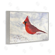 Stephanie Fielden | Red Cardinal in Snow