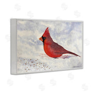 Stephanie Fielden | Red Cardinal in Snow