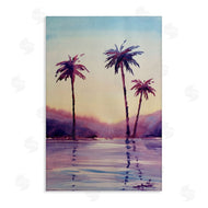 Stephanie Fielden | Purple Hued Palm Trees
