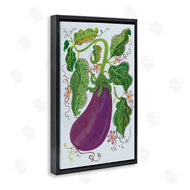 Kay Widdowson | Whimsical Detail Eggplant