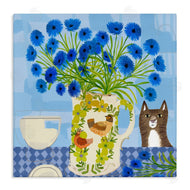Kay Widdowson | Whimsical Jug of Cornflowers