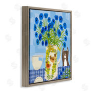 Kay Widdowson | Whimsical Jug of Cornflowers