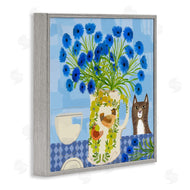 Kay Widdowson | Whimsical Jug of Cornflowers