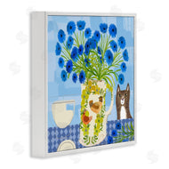 Kay Widdowson | Whimsical Jug of Cornflowers
