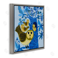 Kay Widdowson | Playful Owls in Tree
