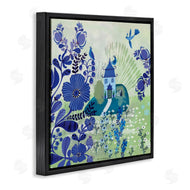Kay Widdowson | Whimsical Blue Garden