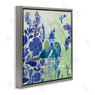 Kay Widdowson | Whimsical Blue Garden
