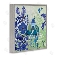 Kay Widdowson | Whimsical Blue Garden