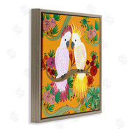 Kay Widdowson | Bright Cockatoos & Foliage