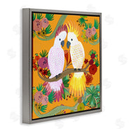 Kay Widdowson | Bright Cockatoos & Foliage