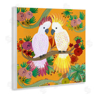 Kay Widdowson | Bright Cockatoos & Foliage
