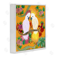 Kay Widdowson | Bright Cockatoos & Foliage