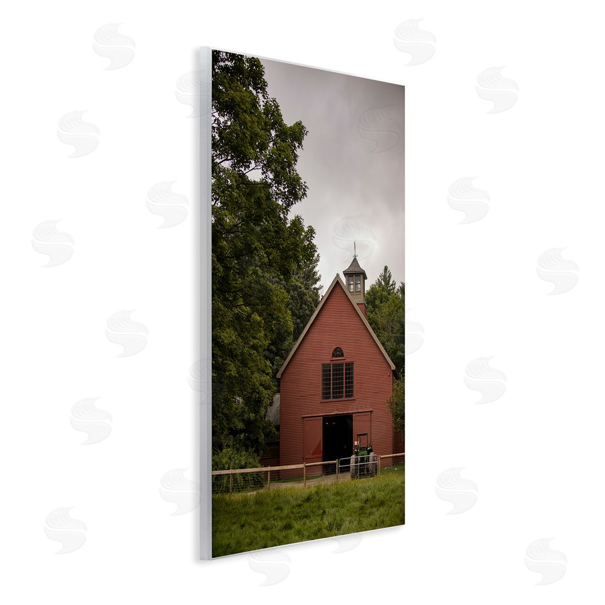 Traditional Tractor & Farmhouse Wood Plaque Wall Art, Home Decor by Aaron Matheson