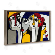 Ruth Fromstein | Primary Hues Faces Portrait