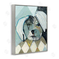Stacy Milrany | Abstract Dog Face Portrait