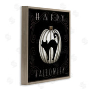 Elizabeth Tyndall | Happy Halloween Cat & Pumpkin
