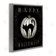 Elizabeth Tyndall | Happy Halloween Cat & Pumpkin