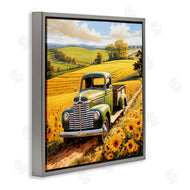 Heidi Kuntz | Truck Through Sunflower Field