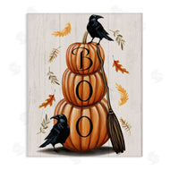 Elizabeth Tyndall | Boo Crows & Pumpkins