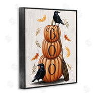Elizabeth Tyndall | Boo Crows & Pumpkins