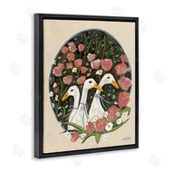 Sara Baker | Ducks with Cottage Blooms