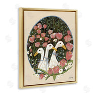 Sara Baker | Ducks with Cottage Blooms
