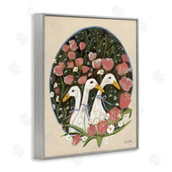 Sara Baker | Ducks with Cottage Blooms