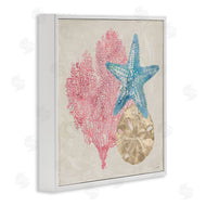 Amber Sterling | Sea Life Trio on Beige