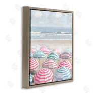 Amber Sterling | Bright Beach Umbrellas Scene