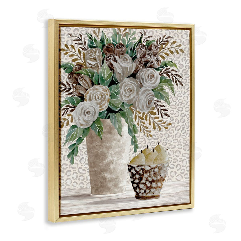 Cindy Jacobs | Bouquet on Leopard Pattern