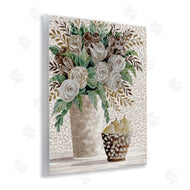 Cindy Jacobs | Bouquet on Leopard Pattern
