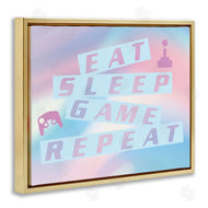 Yass Naffas Designs | Pastel Eat Sleep Game