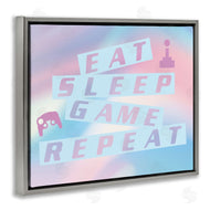 Yass Naffas Designs | Pastel Eat Sleep Game