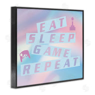 Yass Naffas Designs | Pastel Eat Sleep Game