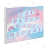 Yass Naffas Designs | Pastel Eat Sleep Game